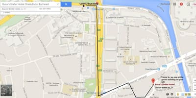 نقشے ہاسٹل بخارسٹ