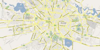 Bucarest نقشہ